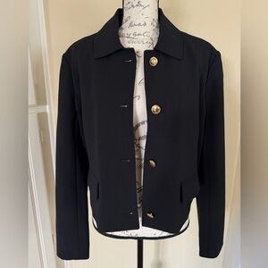 MICHAEL Michael Kors Women’s Black Blazer Jacket, Size L